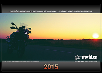 gs-world.eu Forenkalender 2015, Titelbild