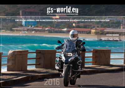 gs-world.eu Forenkalender 2016, Titelbild