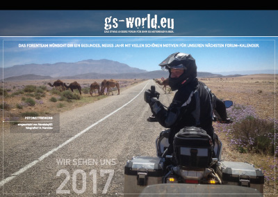gs-world.eu Forenkalender 2016, Danksagung