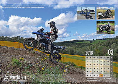 gs-world.eu Forenkalender 2018, Monat März