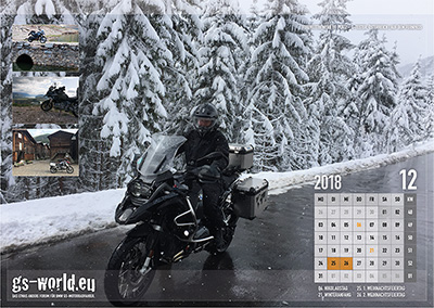 gs-world.eu Forenkalender 2018, Monat Dezember